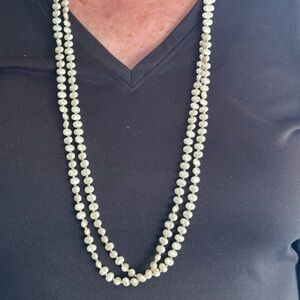 Elegant Double-Strand Pearl Necklace